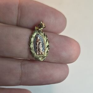 Gold and Silver Pendant